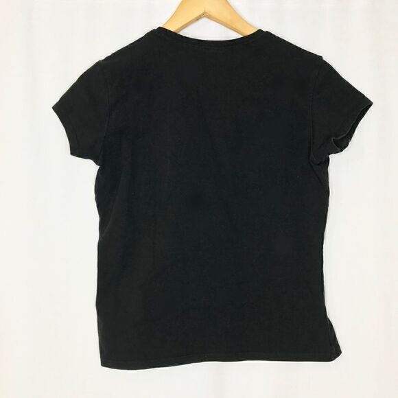 Black stretch roots canada tee shirt 💚 - Picture 4 of 7